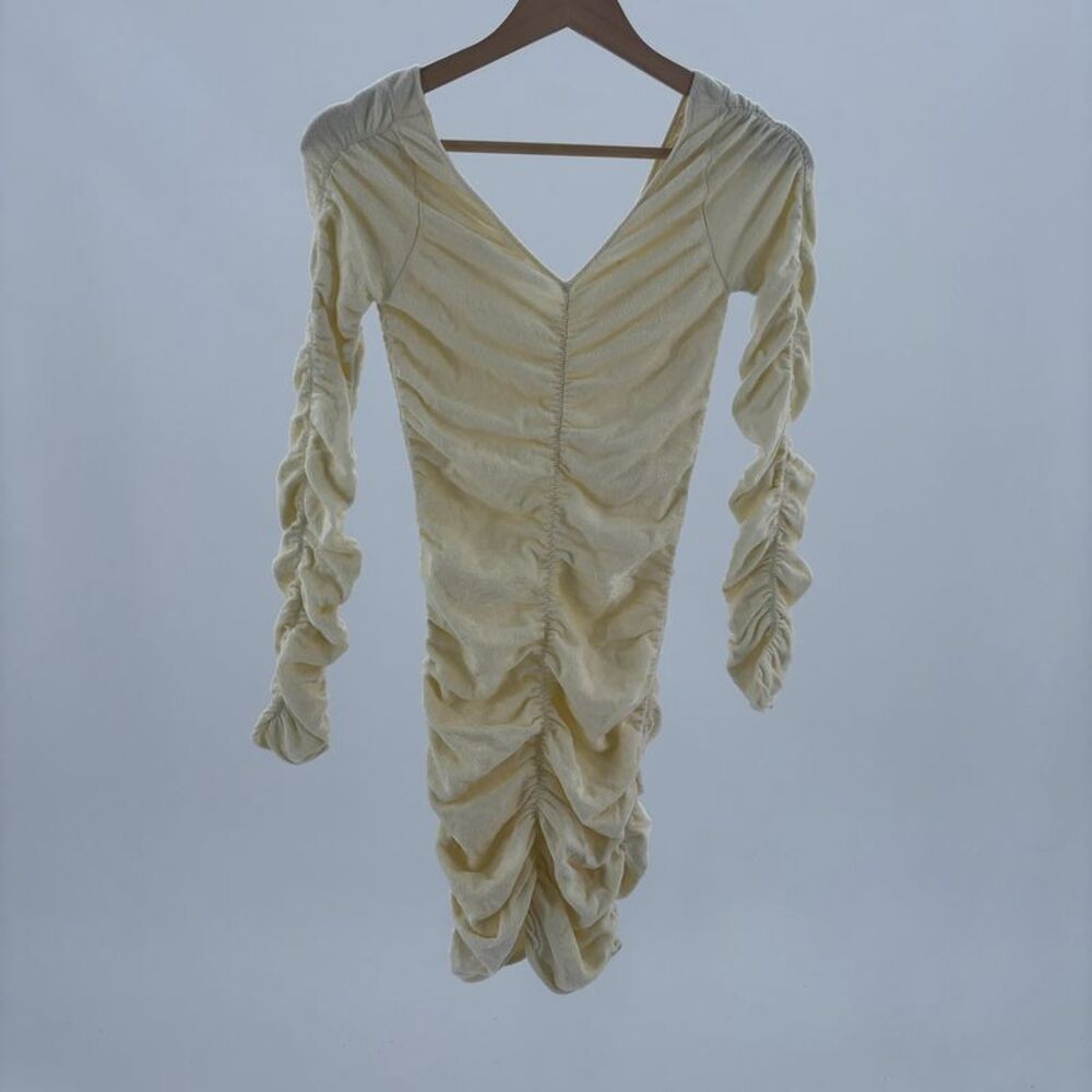 HELMUT LANG Ruched Mini Dress